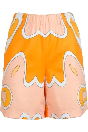 Sara Battaglia Printed Shorts