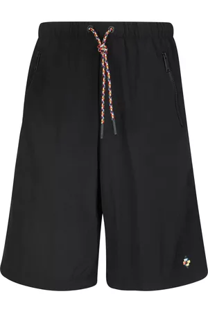 MARCELO BURLON Logo-embroidered Track Shorts