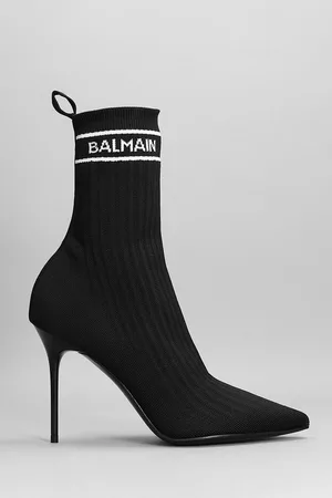 Balmain Mujer Botines bajos - High Heels Ankle Boots In Polyamide