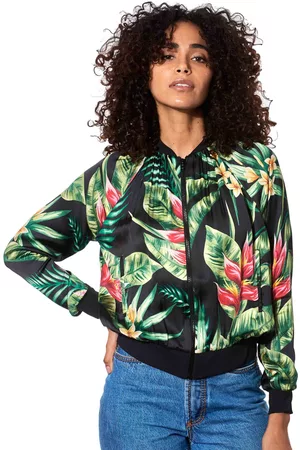 MC2 SAINT BARTH Tropical Print Bomber Jacket