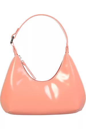 By Far Baby Salmon Semi Patent Leather Bag