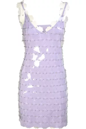 Paco rabanne Mini Dress With A Bold Color And Statement Silhouette