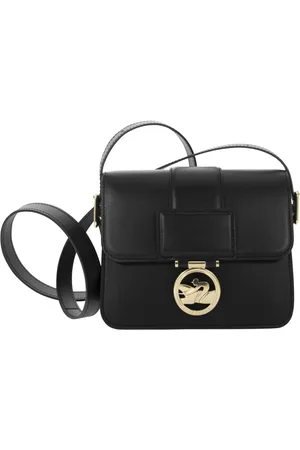 Longchamp Logo Plaque Fold-over Crossbody Bag