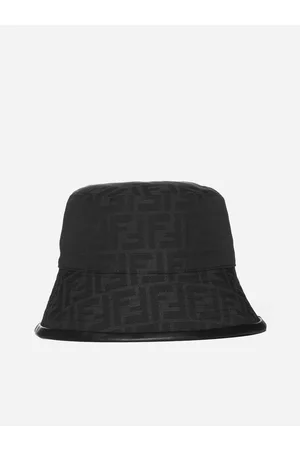 Fendi Ff Canvas Bucket Hat