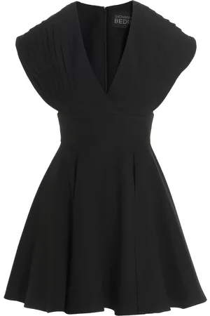 GIOVANNI BEDIN Plisse Detail Mini Dress