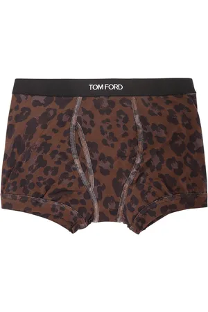 Tom Ford Leopard Printed Boxer Briefs