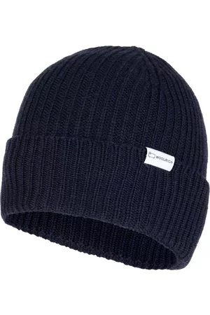 Woolrich Logo Detailed Ribbed Beanie