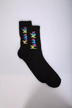 MAUNA KEA Cotton Blend Logo Socks