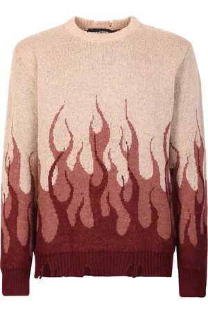 Vision Of Super Wine Double Flames Jumper