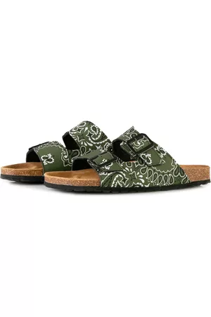 MC2 SAINT BARTH Man Sandals With Bandanna Print