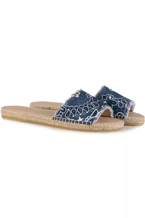 MC2 SAINT BARTH Woman Espadrilla With Bandanna Print