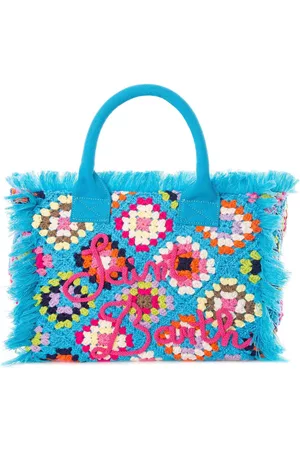 MC2 SAINT BARTH Vanity Crochet Shoulder Bag With Pattern