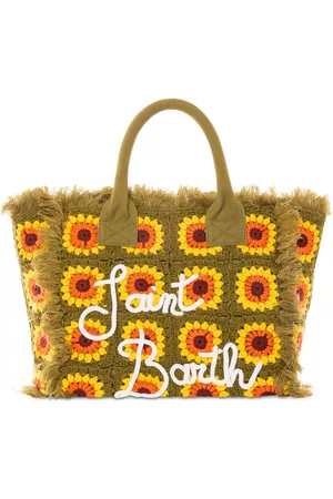 MC2 SAINT BARTH Vanity Crochet Flower Shoulder Bag