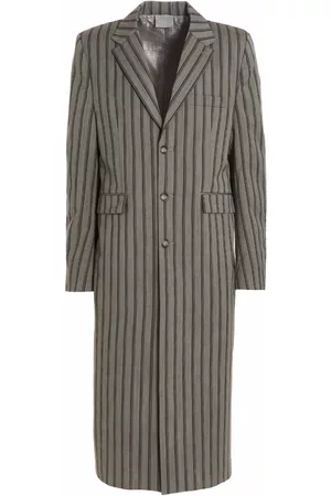VTMNTS Striped Long Coat