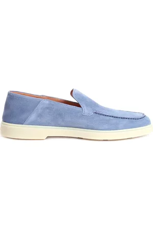 santoni Mujer Mocasines - Suede Loafers