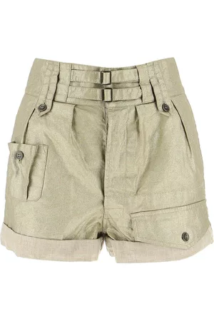 Saint Laurent Belted Cargo Shorts