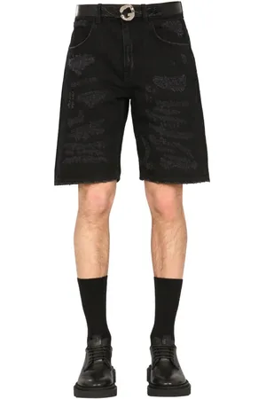 Givenchy Distressed Denim Shorts