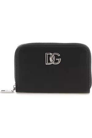 Dolce & Gabbana Logo Plaque Zipped Compact Wallet