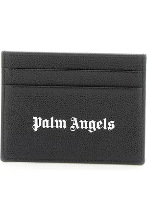 Palm Angels Leather Cardholder With Logo