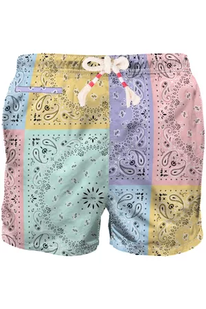 MC2 SAINT BARTH Man Bandanna Swim Shorts