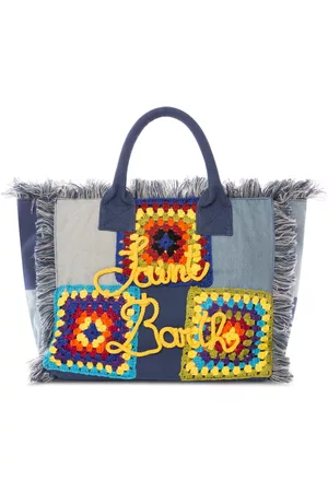 MC2 SAINT BARTH Vanity Crochet Patchwork Shoulder Bag