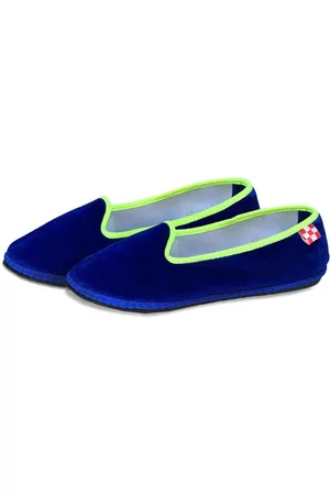MC2 SAINT BARTH Bluette Velvet Slippers Friulane