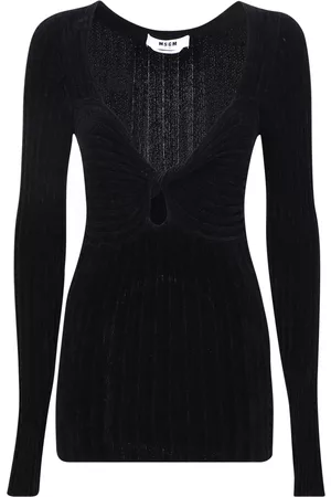 Msgm Twist Detailing Sweater