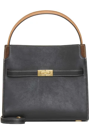 Tory Burch Double Lee Radziwill Leather Handbag
