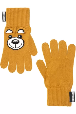 Moschino Mujer Guantes - Teddy Bear Wool Gloves
