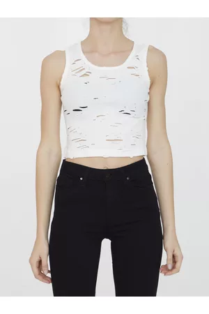 R13 Distressed Tank Top