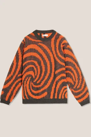 DoppiaA Aappio Shetland Wool Jacquard Sweater