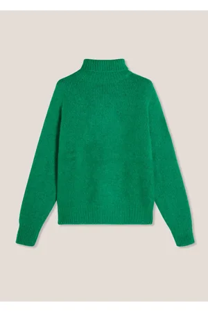 DoppiaA Aamintore Green Wool Turtleneck