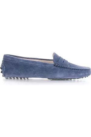 Tod's Rubber Loafer In Suede