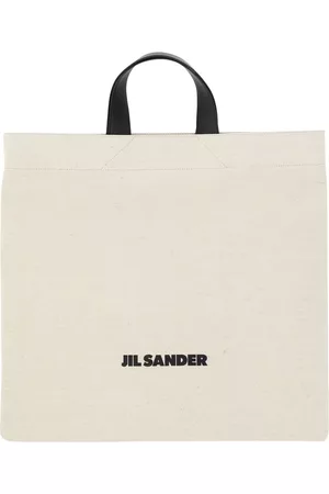 Jil Sander Sand Canvas Shopping Bag