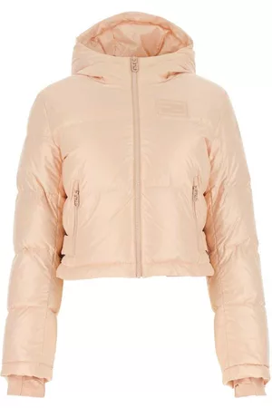 Fendi Cropped Zip-up Padded Jacket
