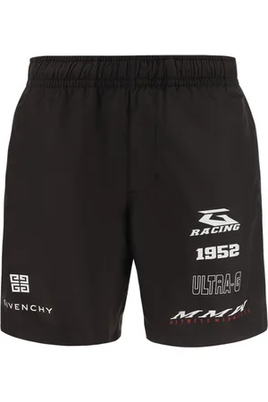 Givenchy Black Polyester Swimming Shorts