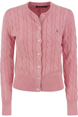 Ralph Lauren Plaited Cotton Cardigan
