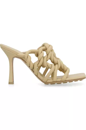 Bottega Veneta Stretch Twist Leather Mules