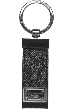 Dolce & Gabbana Leather Dauphine Keyring