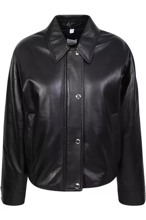 Burberry Lambskin Bomber Jacket