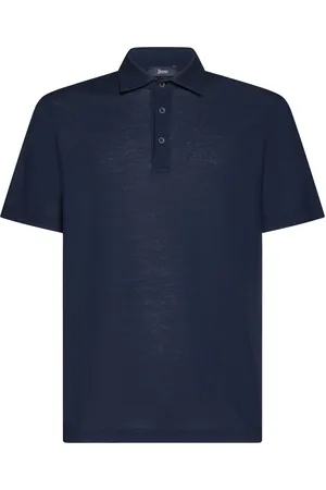 HERNO Cotton Jersey Polo Shirt