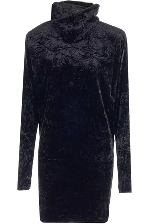 Saint Laurent High Neck Long-sleeved Top
