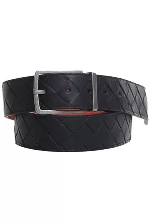 Bottega Veneta Reversible Intrecciato Leather Belt
