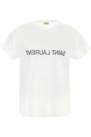 Saint Laurent Logo Print T-shirt