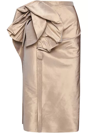 Maison Margiela Midi Skirt Beige