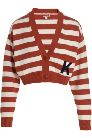 Kenzo Logo Detail Cotton Cardigan
