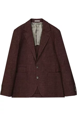 Brunello Cucinelli Tartan Wool Jacket