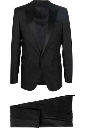 Dsquared2 Black Berlin Wool And Silk Suit