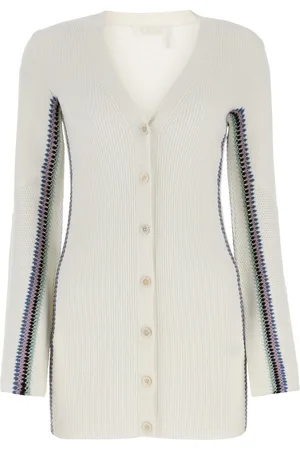 Chloé Ivory Wool Cardigan