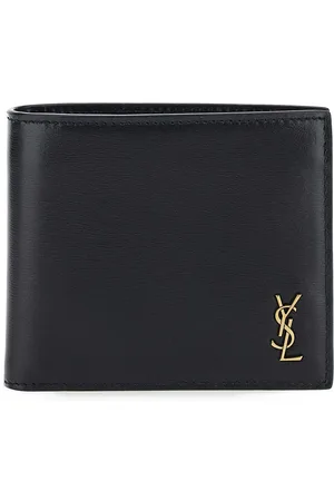 Saint Laurent Compact Leather Wallet